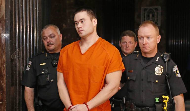 Daniel Holtzclaw, un exoficial de policía de Oklahoma City, condenado a 263 años de cárcel.