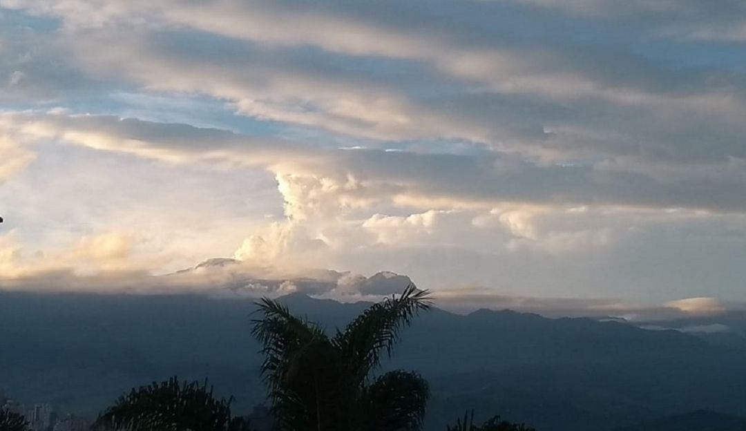 Panorámica del Volcán Nevado del Ruíz