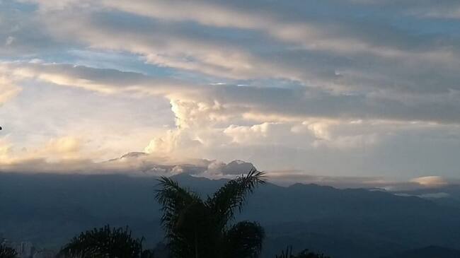 Panorámica del Volcán Nevado del Ruíz
