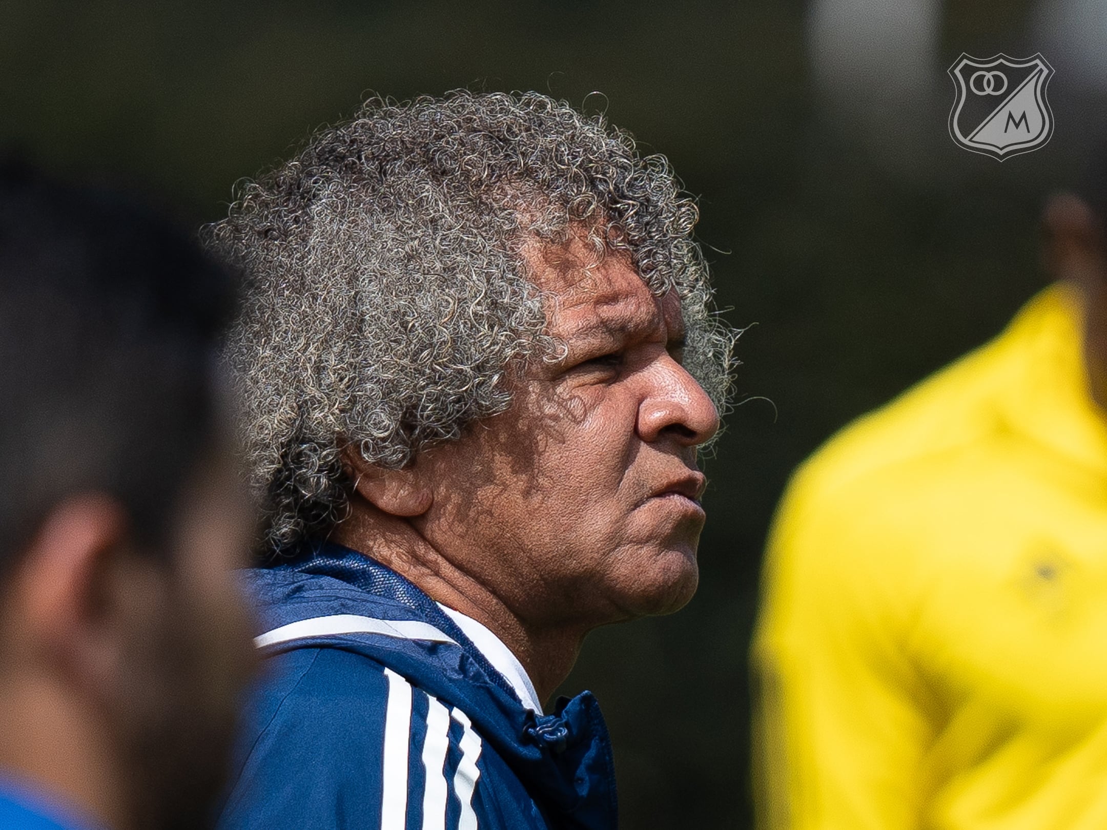 Alberto Gamero, DT de Millonarios / Twitter: @MillosFCoficial.