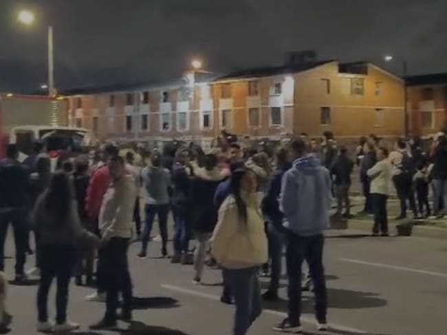 Noche de protestas en Bogotá por el presunto abuso sexual de una estudiante