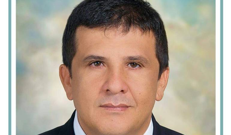 Victima del alud de tierra.