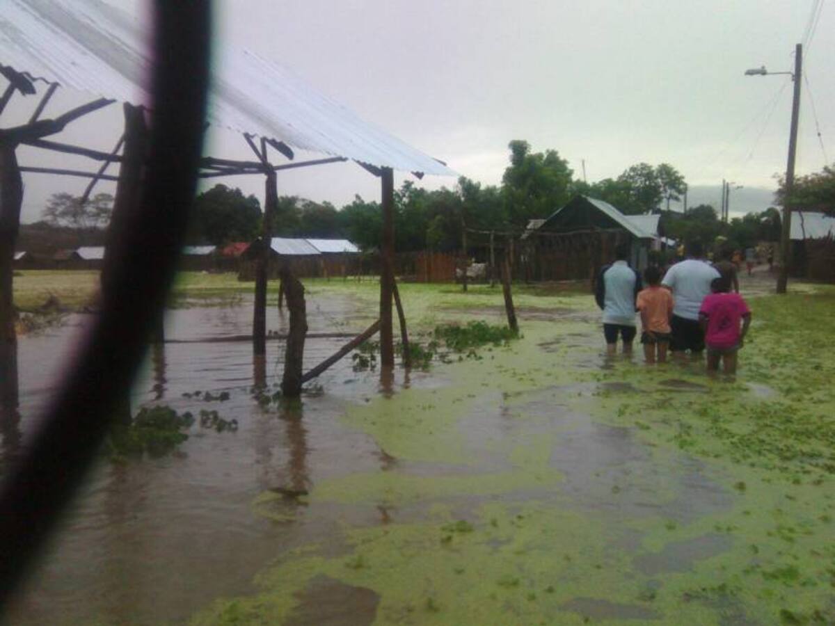 150 familias damnificadas por lluvias en el Atlántico