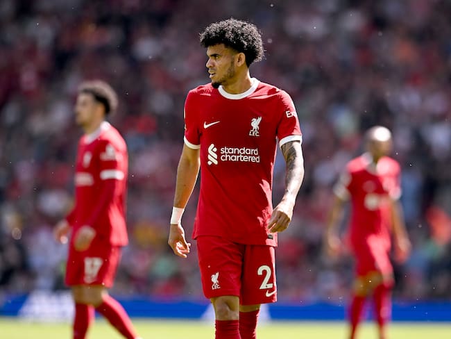 Luis Díaz disputará su tercera temporada en el Liverpool. (Photo by Andrew Powell/Liverpool FC via Getty Images)