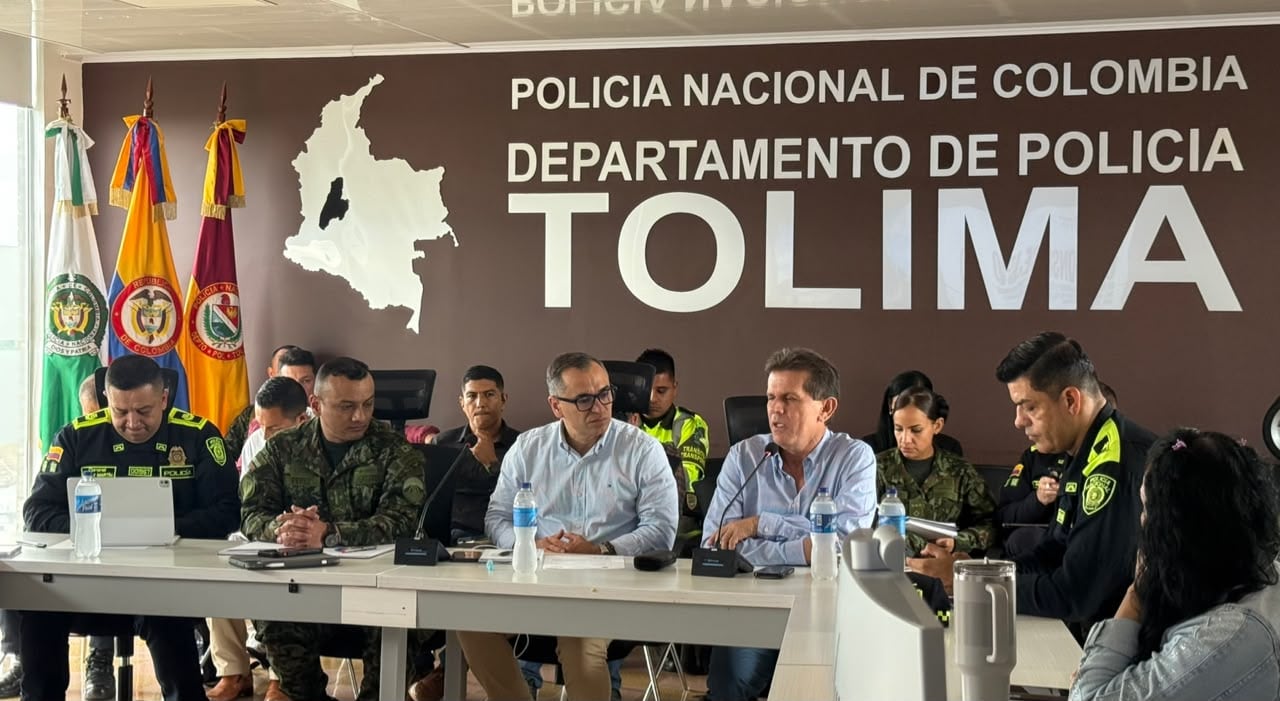 Consejo de seguridad en el Tolima