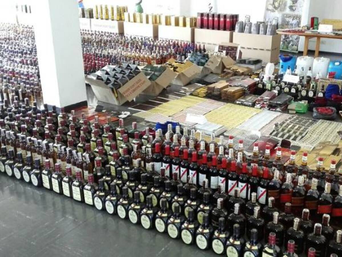 En 2016 se realizaron 596 operativos de control a licores y cigarrillos en Cundinamarca