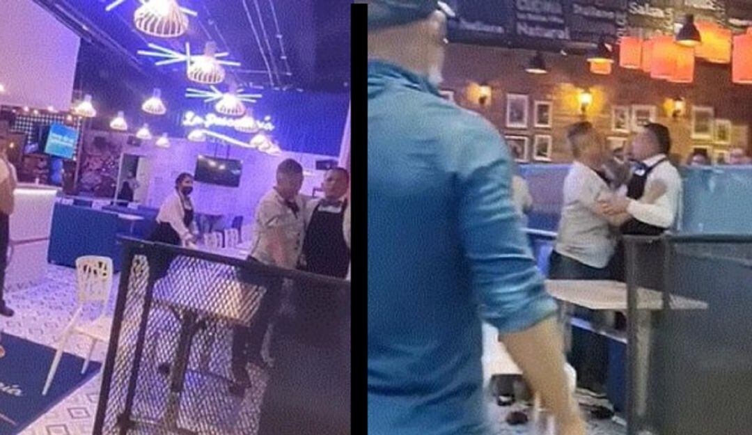 ¿Maltrato laboral? Polémica por episodio en restaurante de centro comercial