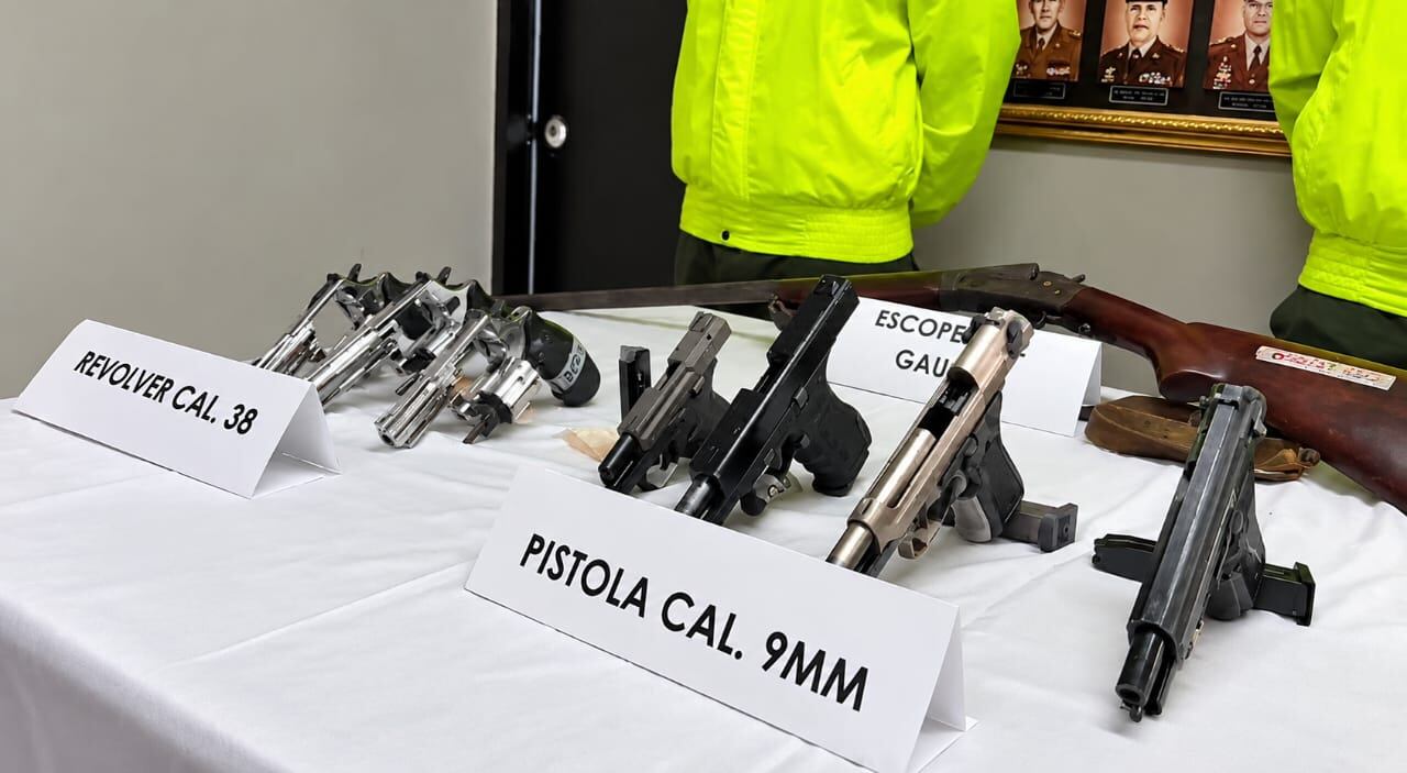 En Bolívar 10 capturados, cuatro armas incautadas y 305 dosis de bazuco