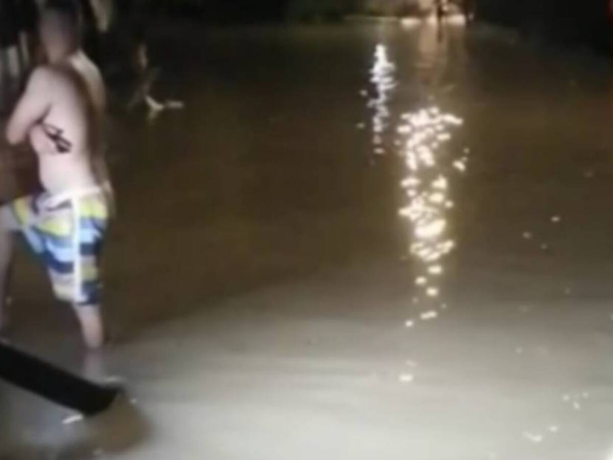 Alrededor de 400 viviendas inundadas en La Dorada por las fuertes lluvias