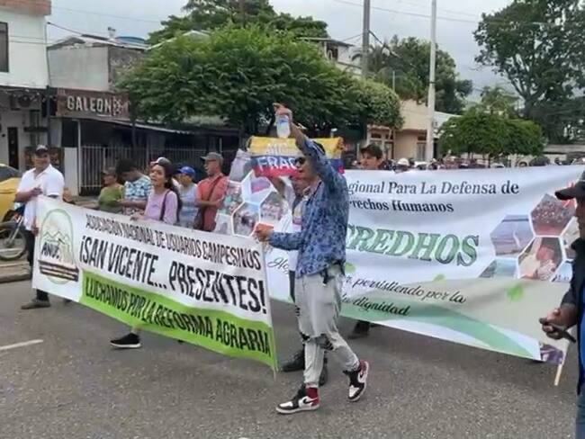 Bloqueos en Barrancabermeja por parte de miembros de la USO