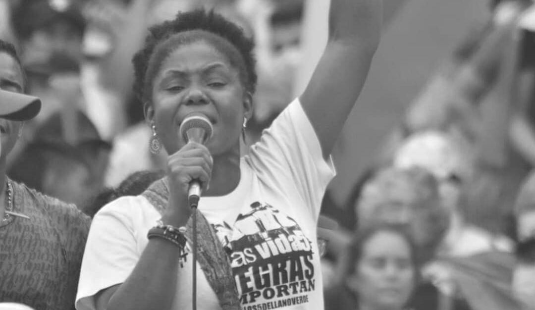 Francia Márquez anuncia su candidatura presidencial para el 2022