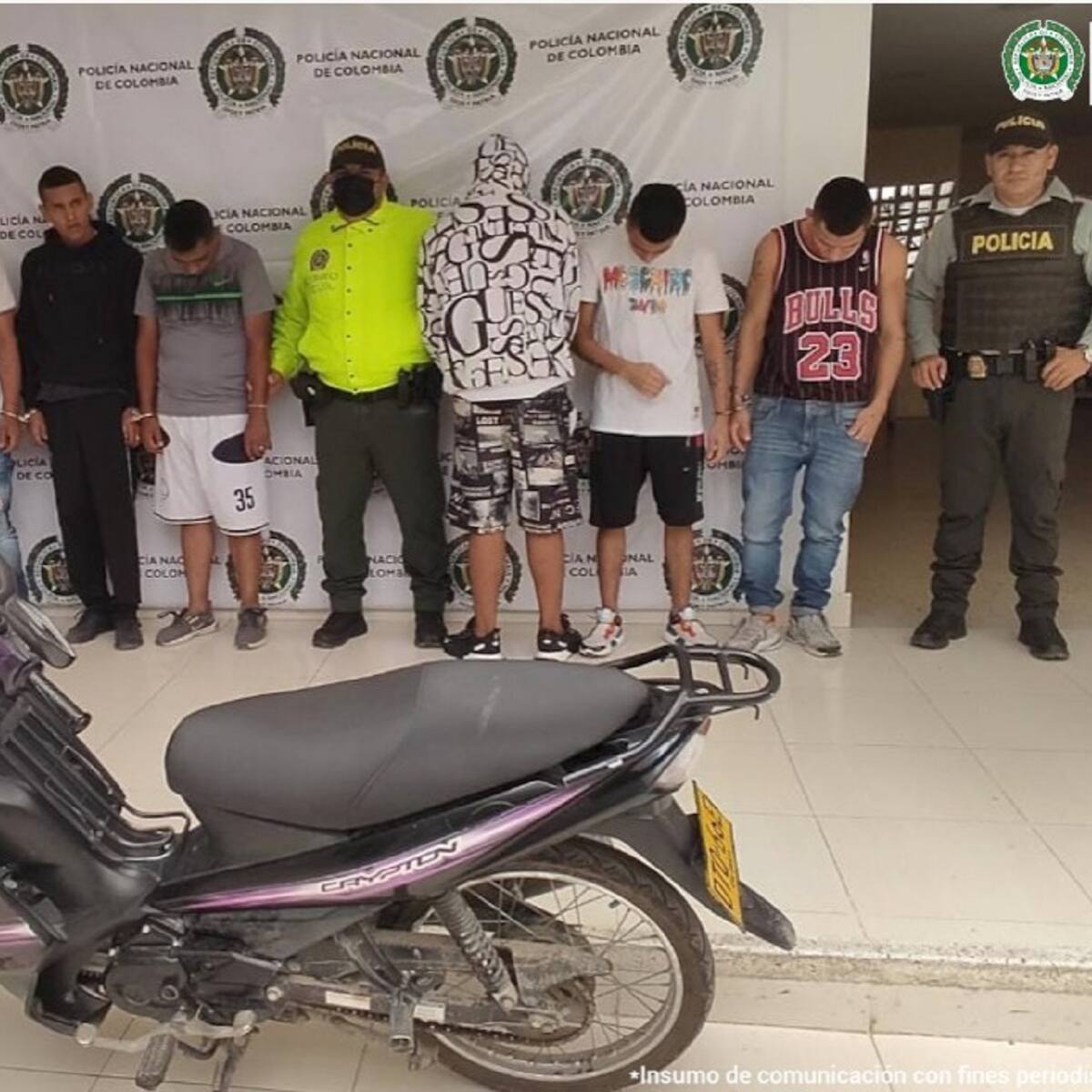 En Huila banda ‘Los Fachada’ al parecer usaban menores de edad para cometer delitos