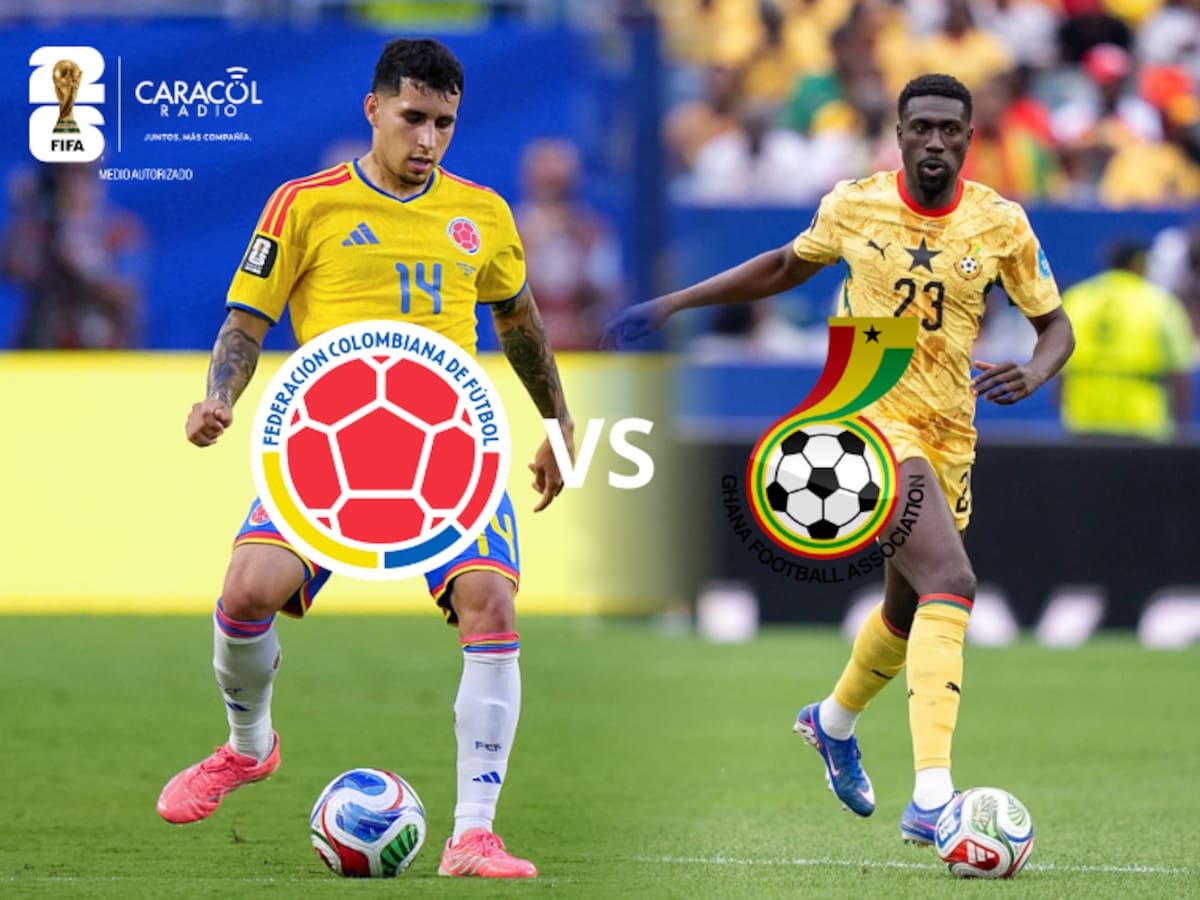 Colombia vs Ghana en los dieciseisavos de final del Mundial 2026: fecha y hora del partido