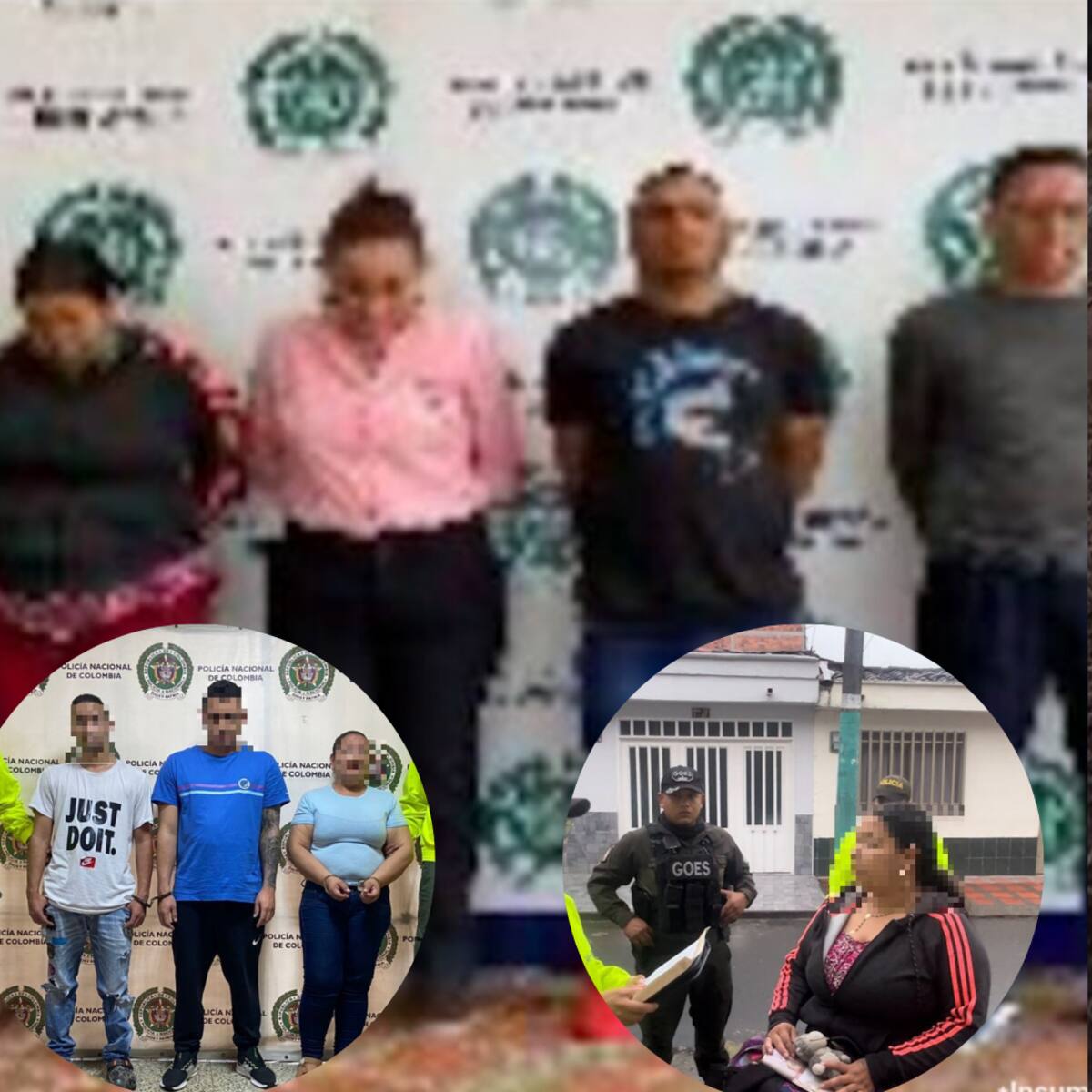 Ocho capturados en el Valle de Aburrá por presunto tráfico de personas a EE. UU.
