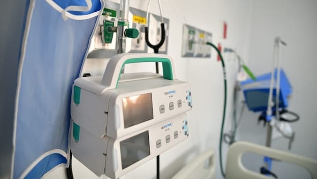 Amplían UCI en hospital del Magdalena Medio, en Barrancabermeja. Foto: Gobernación Santander