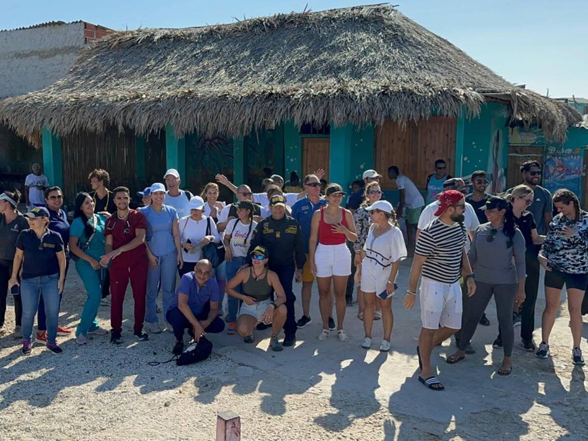 Dimar lideró brigada de salud en el Archipiélago de San Bernardo