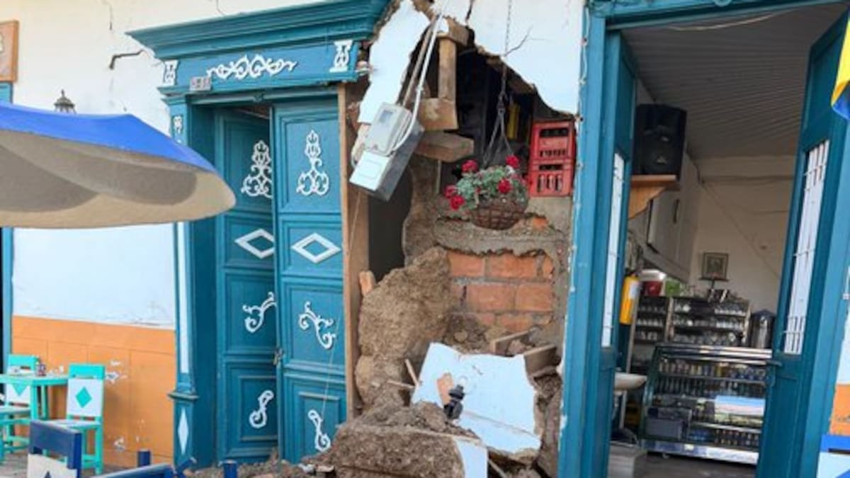 Un muerto y afectaciones en 40 municipios de Antioquia por el terremoto: Hay daños en 54 viviendas