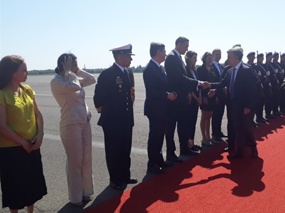 Paz, Venezuela y Galeón San José son los temas de la gira europea de Santos