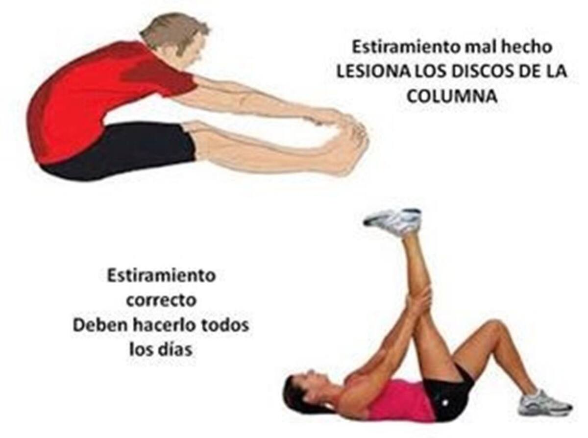 Estirarse es bueno pero cuando se conoce la manera correcta de hacerlo.