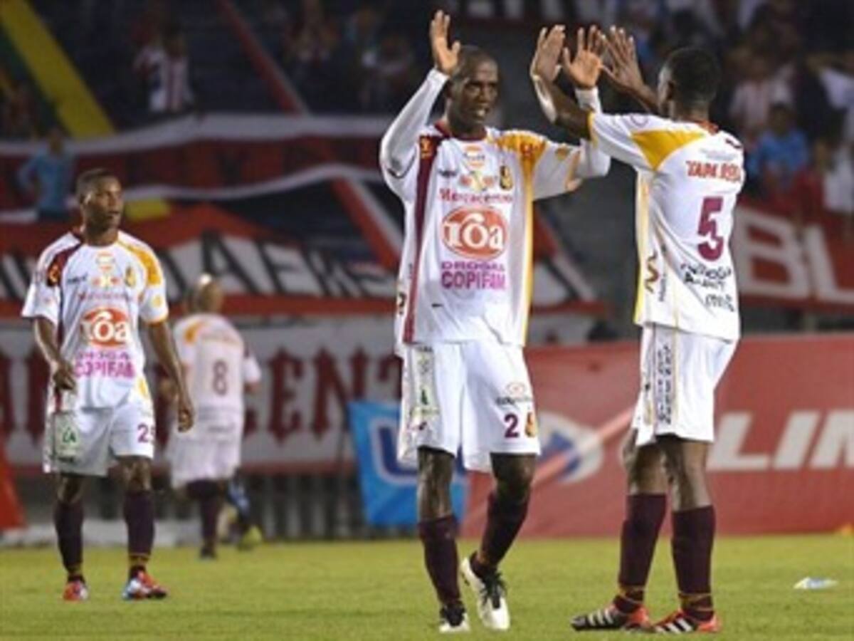 En el cierre del partido, Tolima le empató al Pasto