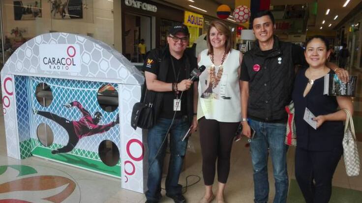 Metegol Caracol Mundial desde el Centro Comercial Unicentro Armenia
