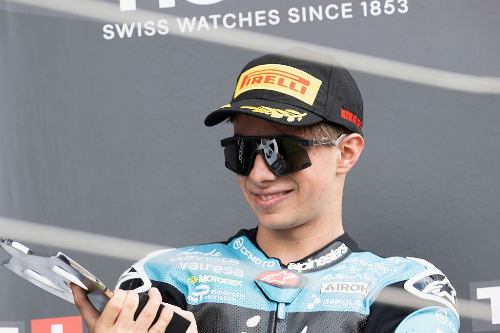 David Alonso, piloto colombiano de Moto GP2 / Getty Images