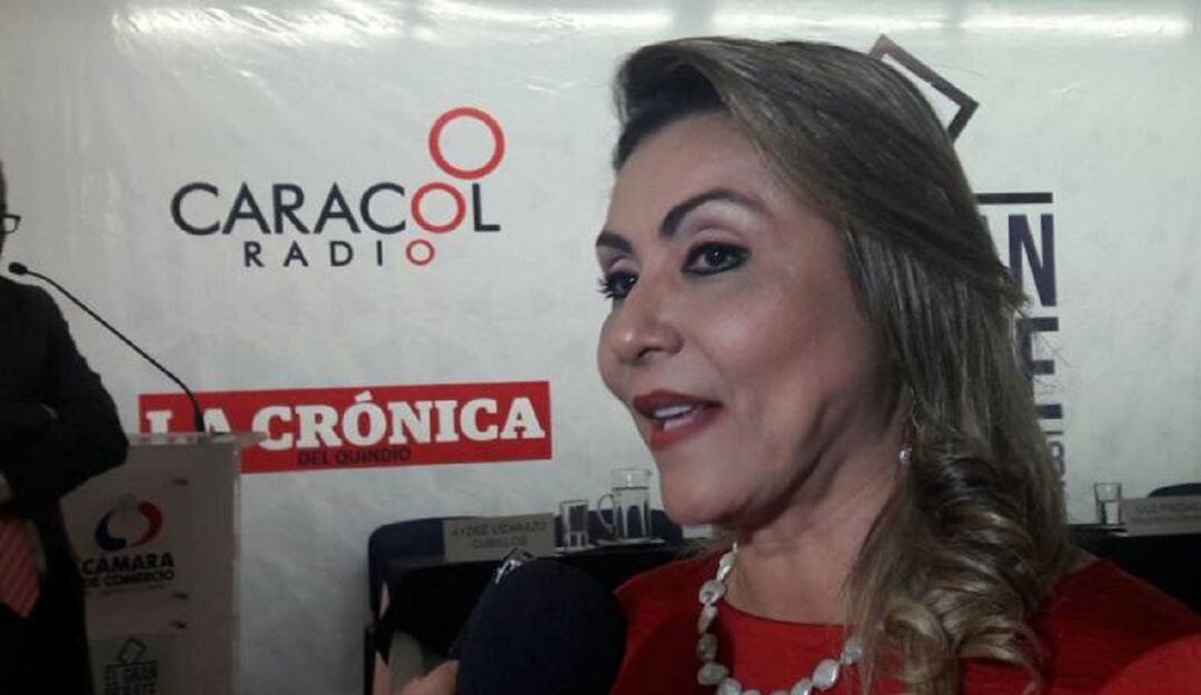 Luz Piedad Valencia exalcaldesa de Armenia esta detenida en la cárcel de mujeres pagando condena 