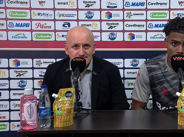 Pablo Repetto, DT de Santa Fe / Dimayor.