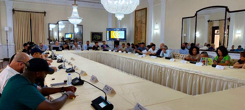 Reuniones entre las delegaciones de paz del Gobierno de Colombia y el ELN. Cortesía