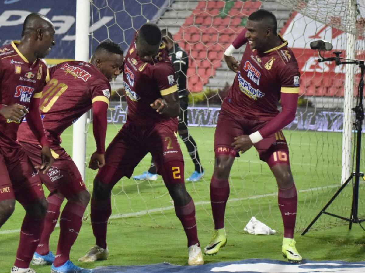 Deportes Tolima goleó a Alianza Petrolera que sigue último en la tabla