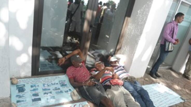 En San Andres mototaxistas protestan por medidas de tránsito