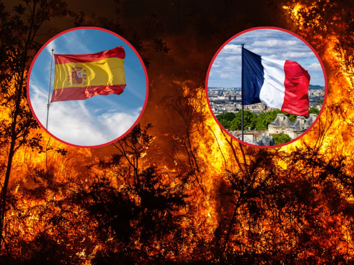 Incendios avanzan en Madrid: Miles de personas son evacuadas de España y de frontera con Francia