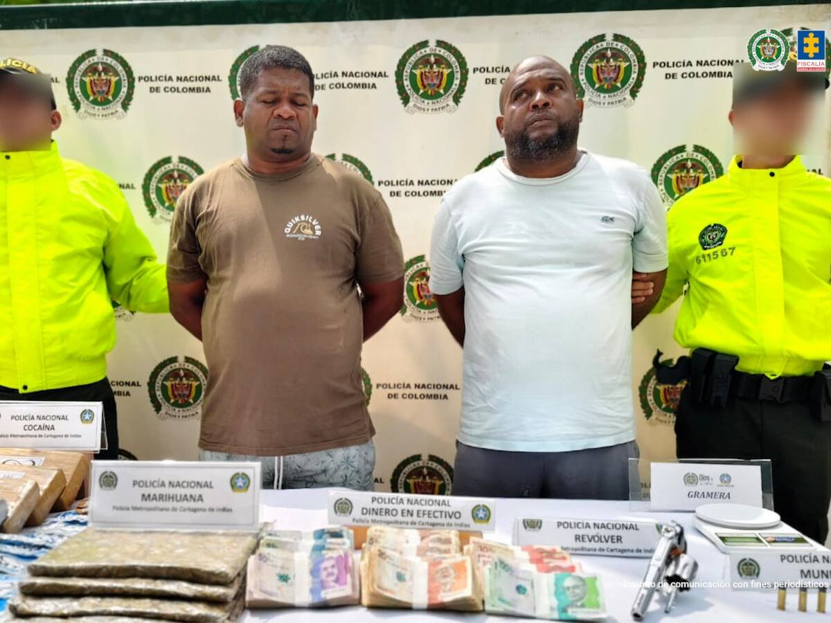 Judicializadas cuatro personas por almacenar armas y estupefacientes en Bolívar