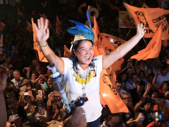 Keiko Fujimori, candidata presidencial en Perú