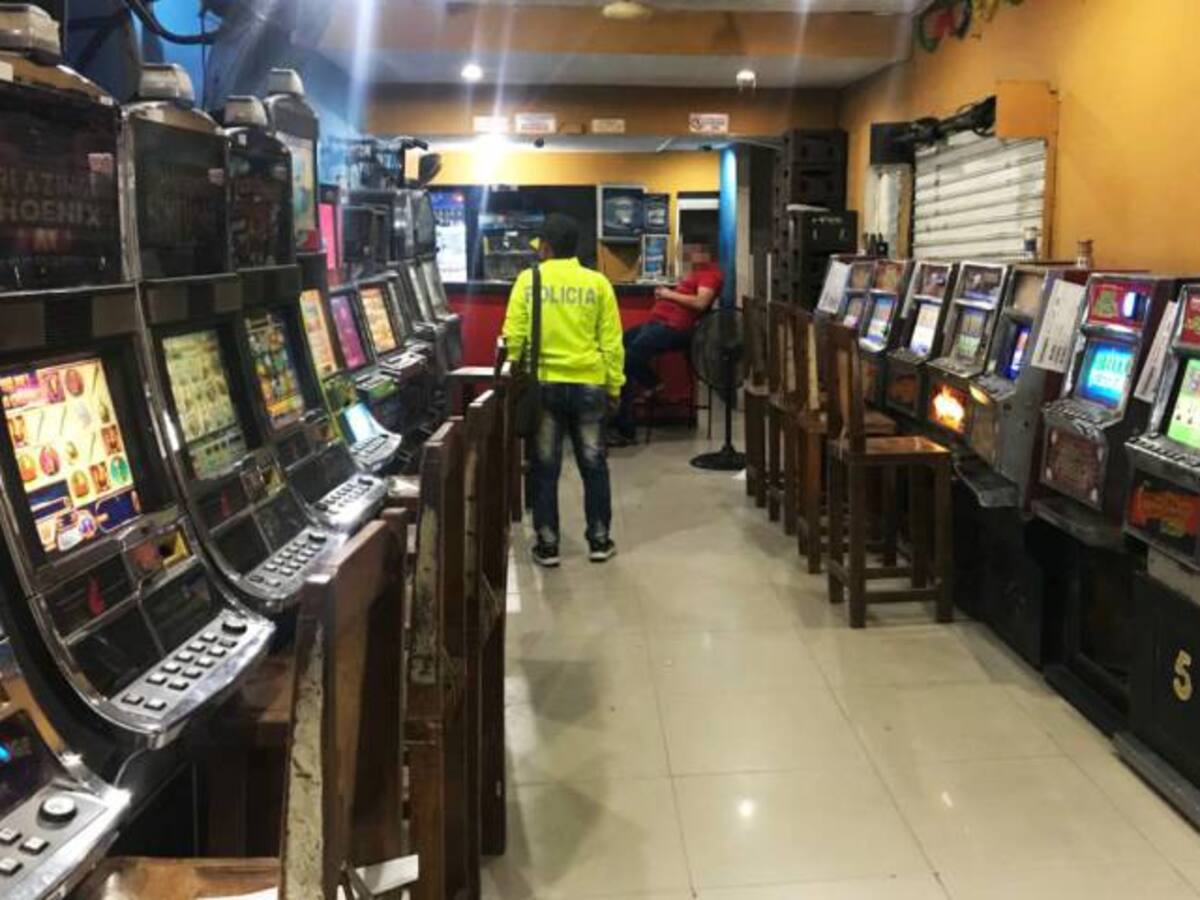 Decomisan 182 máquinas tragamonedas ilegales en Cartagena y Barranquilla