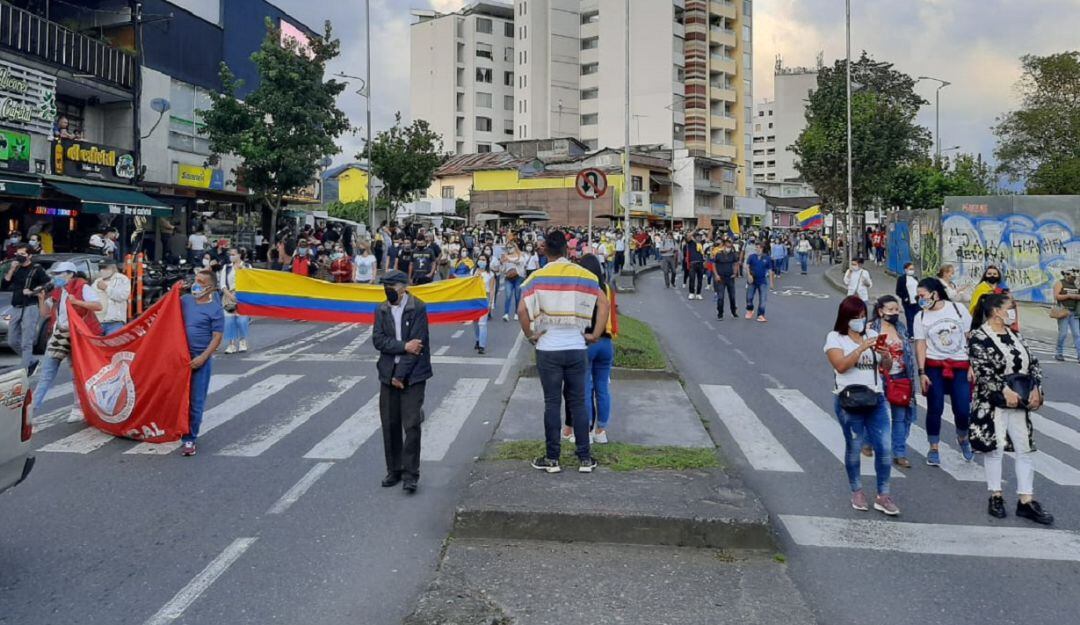 Movilizaciones en Manizales