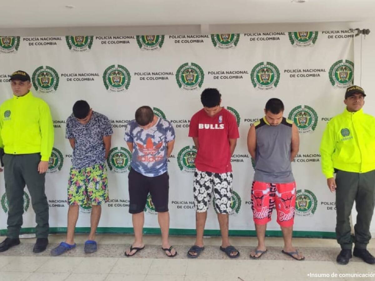 Capturados ‘Los Pollos’ en Neiva