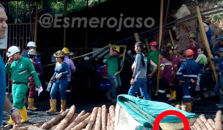 Lugar donde se registró la explosión.