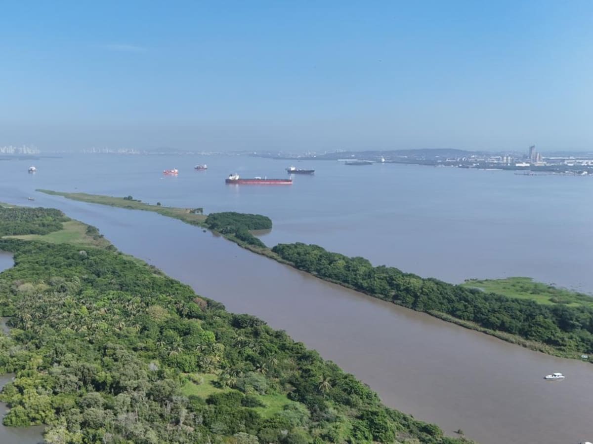 Declaran estado de emergencia en bahía de Cartagena por impacto del Canal del Dique