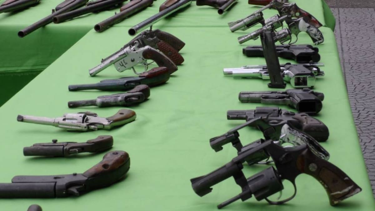 En lo que va del año han incautado en Caldas 162 armas de fuego y 57 traumáticas.