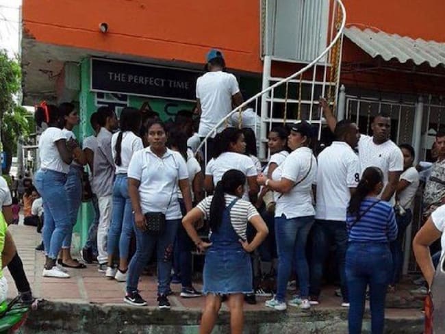 También hubo &#039;camisetas blancas&#039; en Barranquilla: Moe