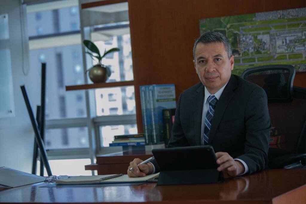 William Camargo,  ministro de Transporte. Foto: Cortesía ANI.