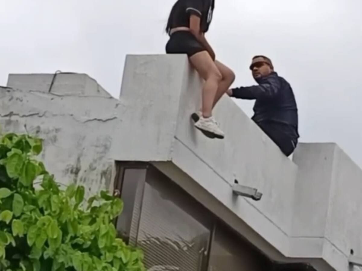 Bombero logró rescate de una joven que intentaba acabar con su vida en Cartagena