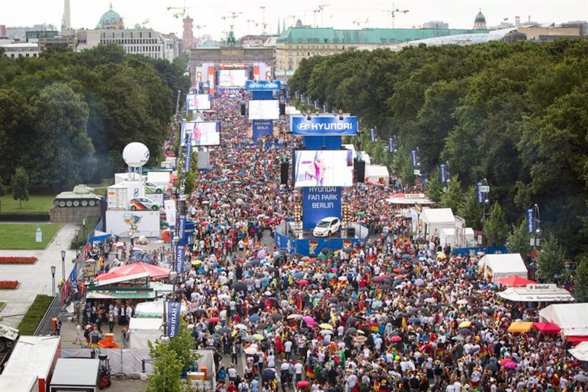 En Buenos Aires y Berlín se siente a flor de piel esta final de la Copa Mundo.