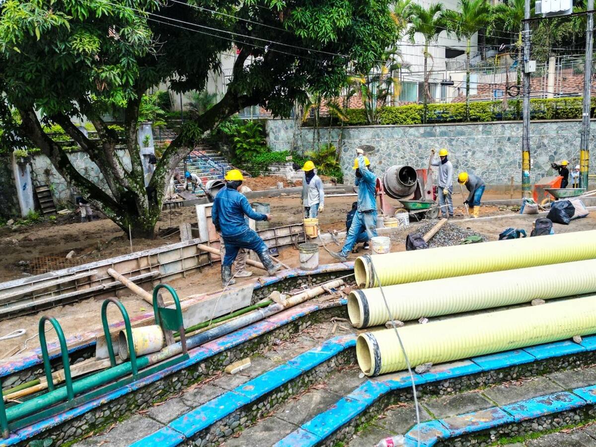 ¿Cómo avanzan las obras del Parque Centenario de Ibagué?