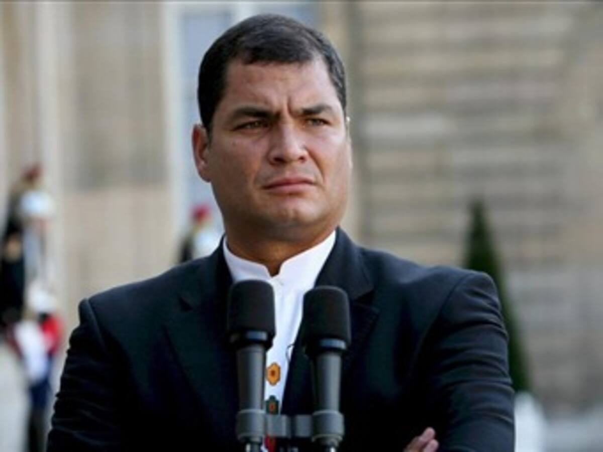 Presidente Correa dice que diálogo de paz en Colombia es la mejor noticia en décadas