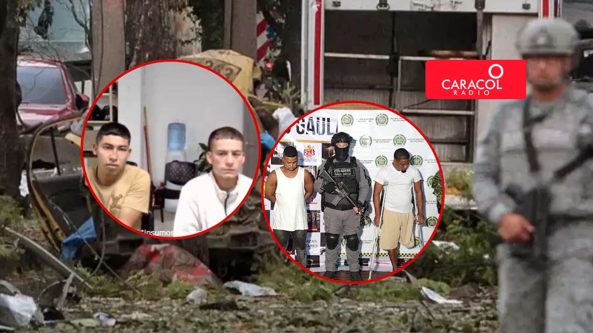 A prisión presuntos responsables de atentados del 10 de junio y ataque a la Base Aérea en Cali