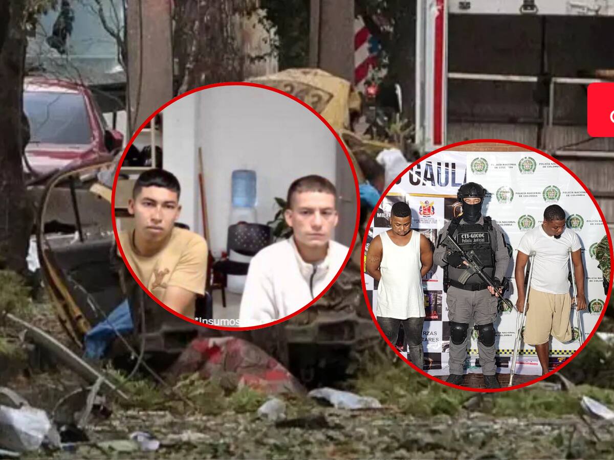 A prisión presuntos responsables de atentados del 10 de junio y ataque a la Base Aérea en Cali