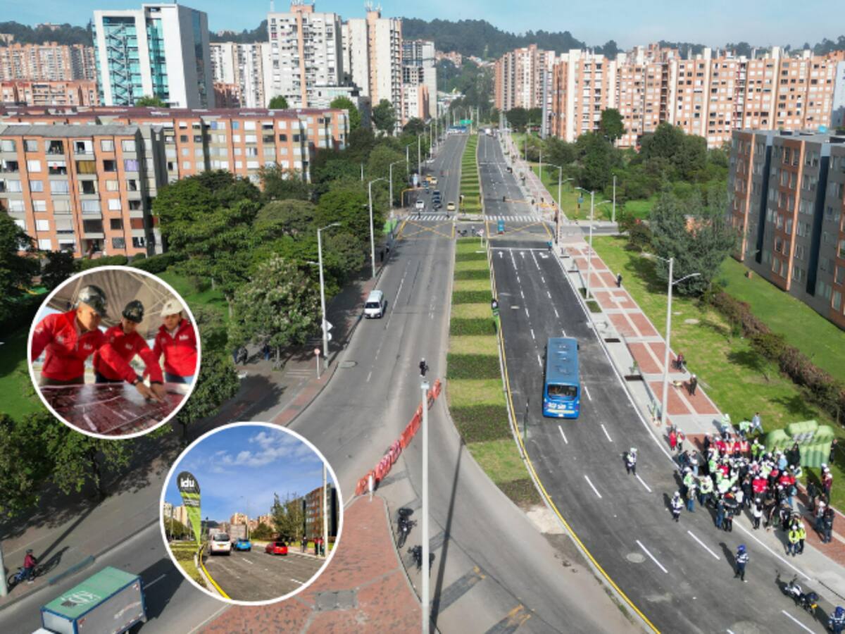 El IDU habilitó nuevo tramo en el norte de Bogotá que mejorará la movilidad en Suba