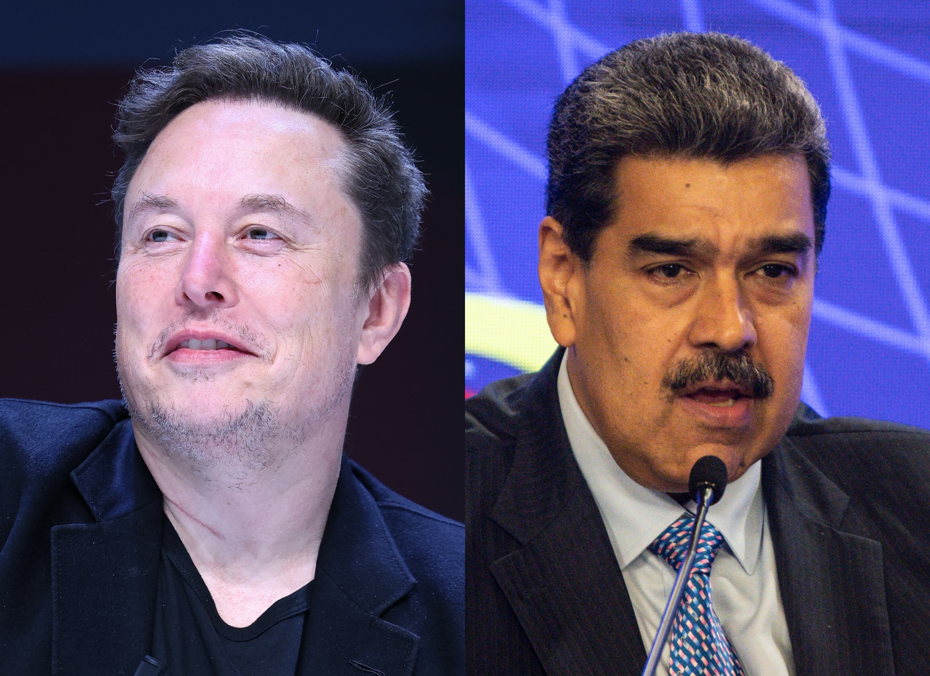 Elon Musk y Nicolás Maduro | Fotos: GettyImages